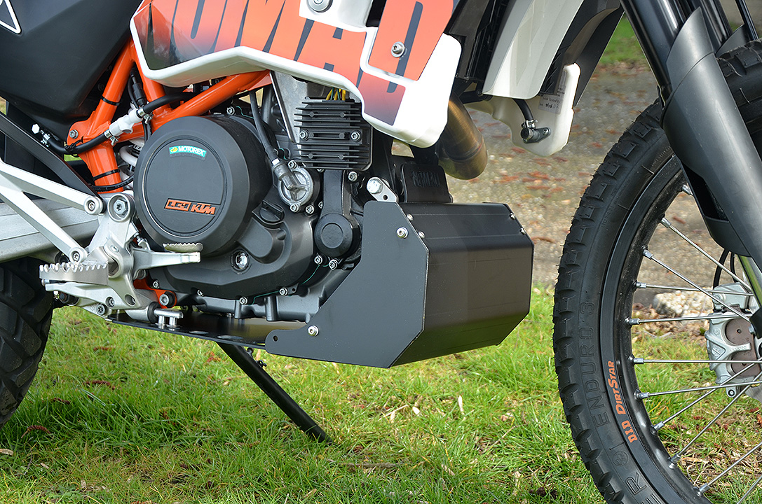 Nomad-ADV Skidplate with toolbox for HQV 701/KTM690